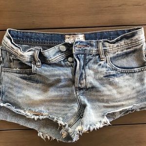 Distressed FP shorts